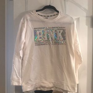PINK Victoria’s Secret sequin sweatshirt